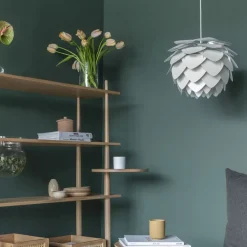Discount Umage - Lampeskærm - Aluvia Pendel - Pearl white - Mini Ø40 cm
