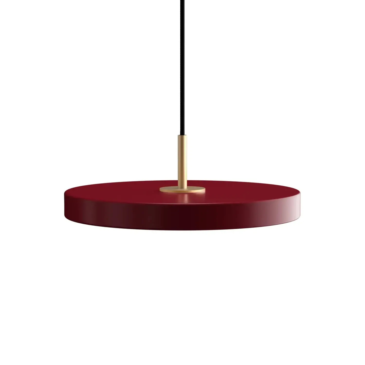 New Umage - Pendel - Asteria - Messingtop/Ruby red - Mini Ø31 cm