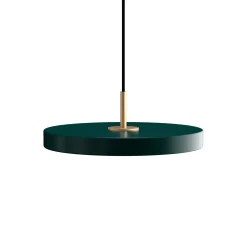 Hot Umage - Pendel - Asteria - Messingtop/Forrest green - Mini Ø31 cm