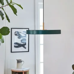 Hot Umage - Pendel - Asteria - Messingtop/Forrest green - Mini Ø31 cm