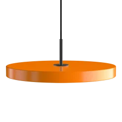 Hot Umage - Pendel - Asteria - Sort top/Nuance orange - Medium Ø43 cm