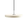 New Umage - Pendel - Asteria - Ståltop/Hvid - Pearl white - Mini Ø31 cm