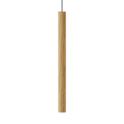 Online Umage - Pendel - Chimes Tall - Oak/Eg - ø: 3.4 cm h: 44 cm