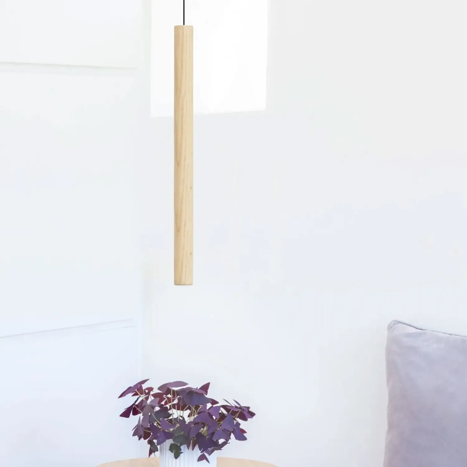 Online Umage - Pendel - Chimes Tall - Oak/Eg - ø: 3.4 cm h: 44 cm