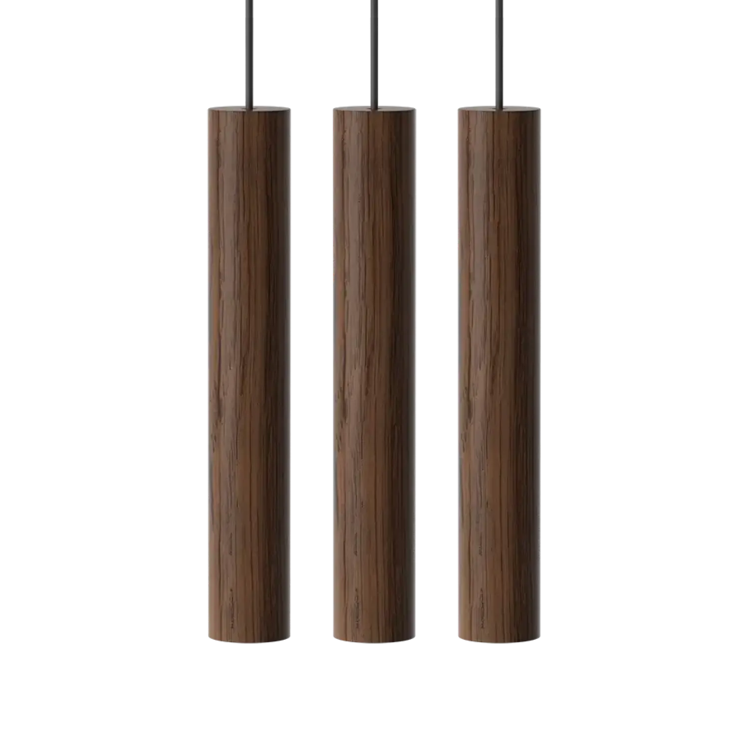Clearance Umage - Pendel Lamper - Chimes Cluster - 3 stk. - Dark oak/Mørk eg