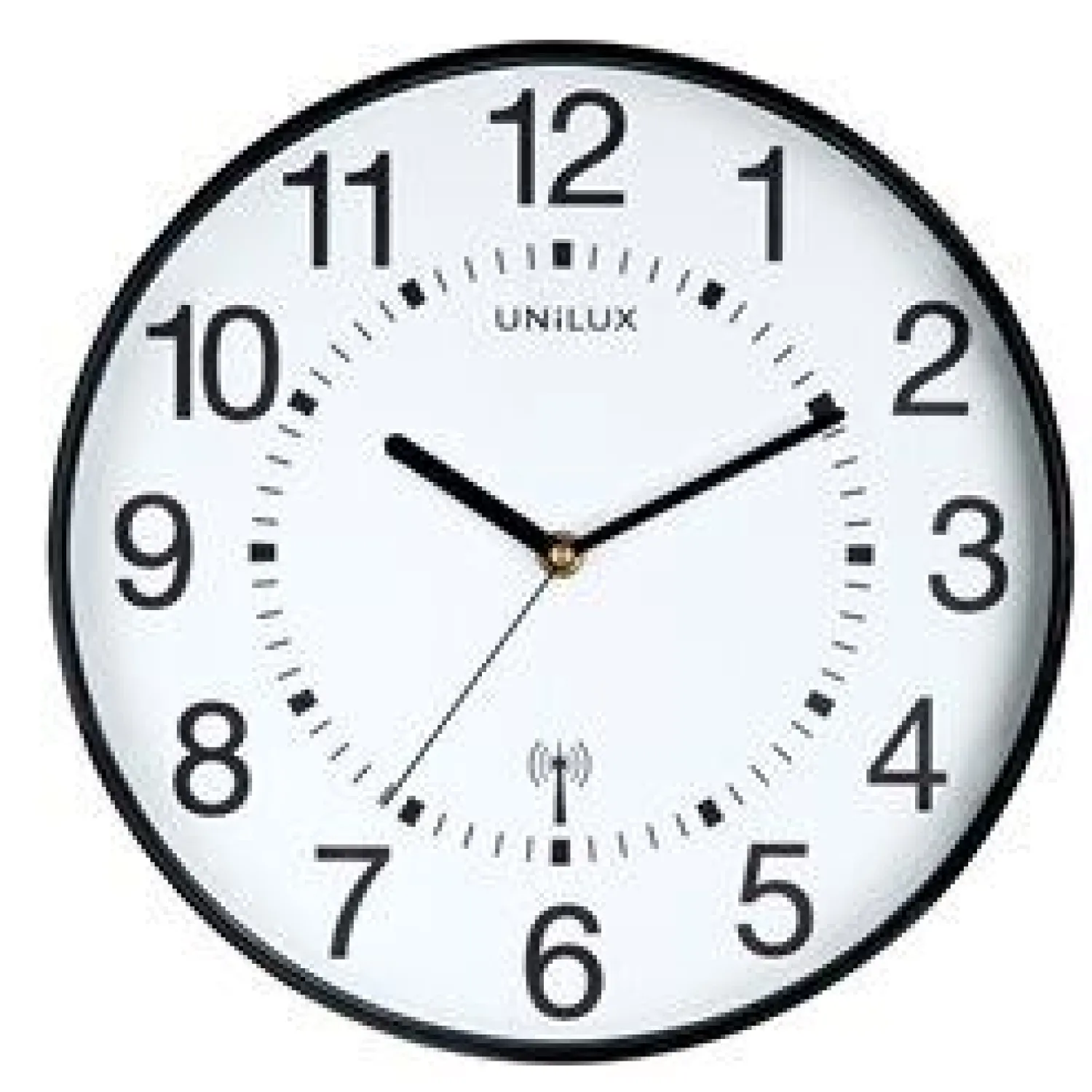 Best Unilux - Væg Ur - WAVE - SORT