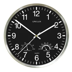 New Unilux - Væg UR - WETTY - Sort