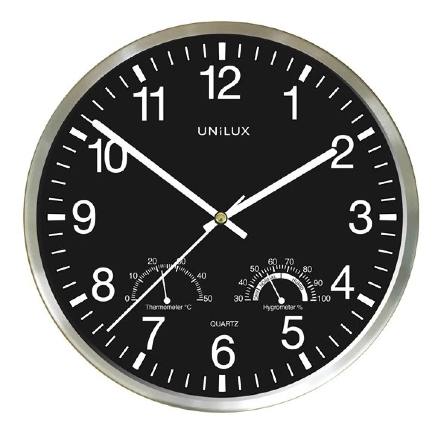 New Unilux - Væg UR - WETTY - Sort
