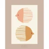 New VISSEVASSE - Bird And Fish - 30x40 cm