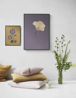 Clearance VISSEVASSE - Geranium plakat, amber - 50x70 cm