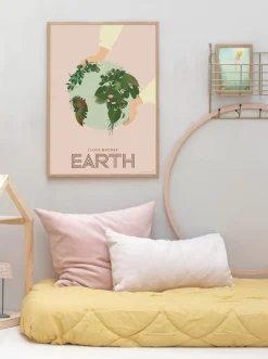 Outlet VISSEVASSE - I love mother earth - 30 x 40 cm