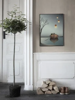 Sale VISSEVASSE - Lanternerne plakat - 30x40 cm