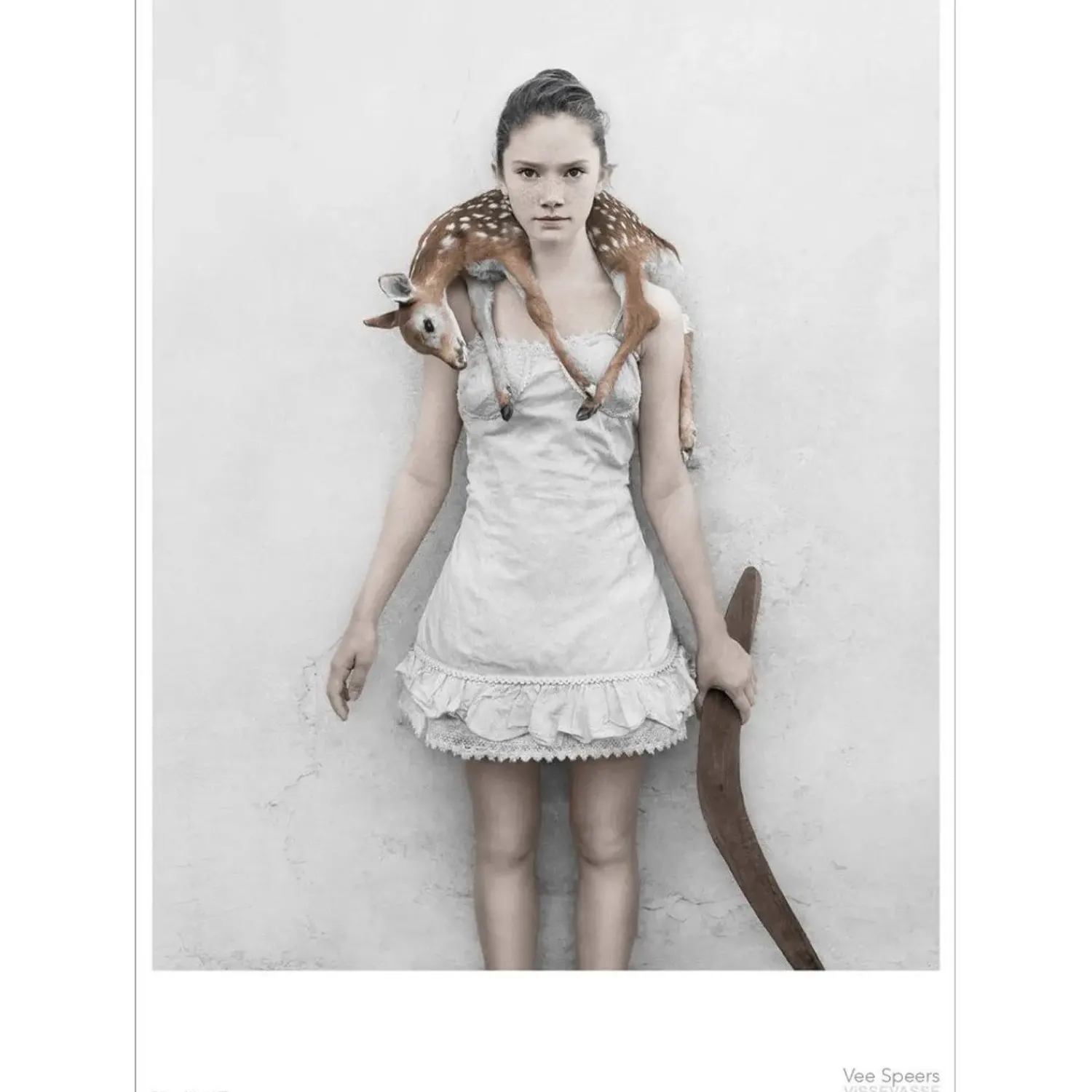 Hot VISSEVASSE plakat - Bulletproof untitled#32 - 50x70 cm
