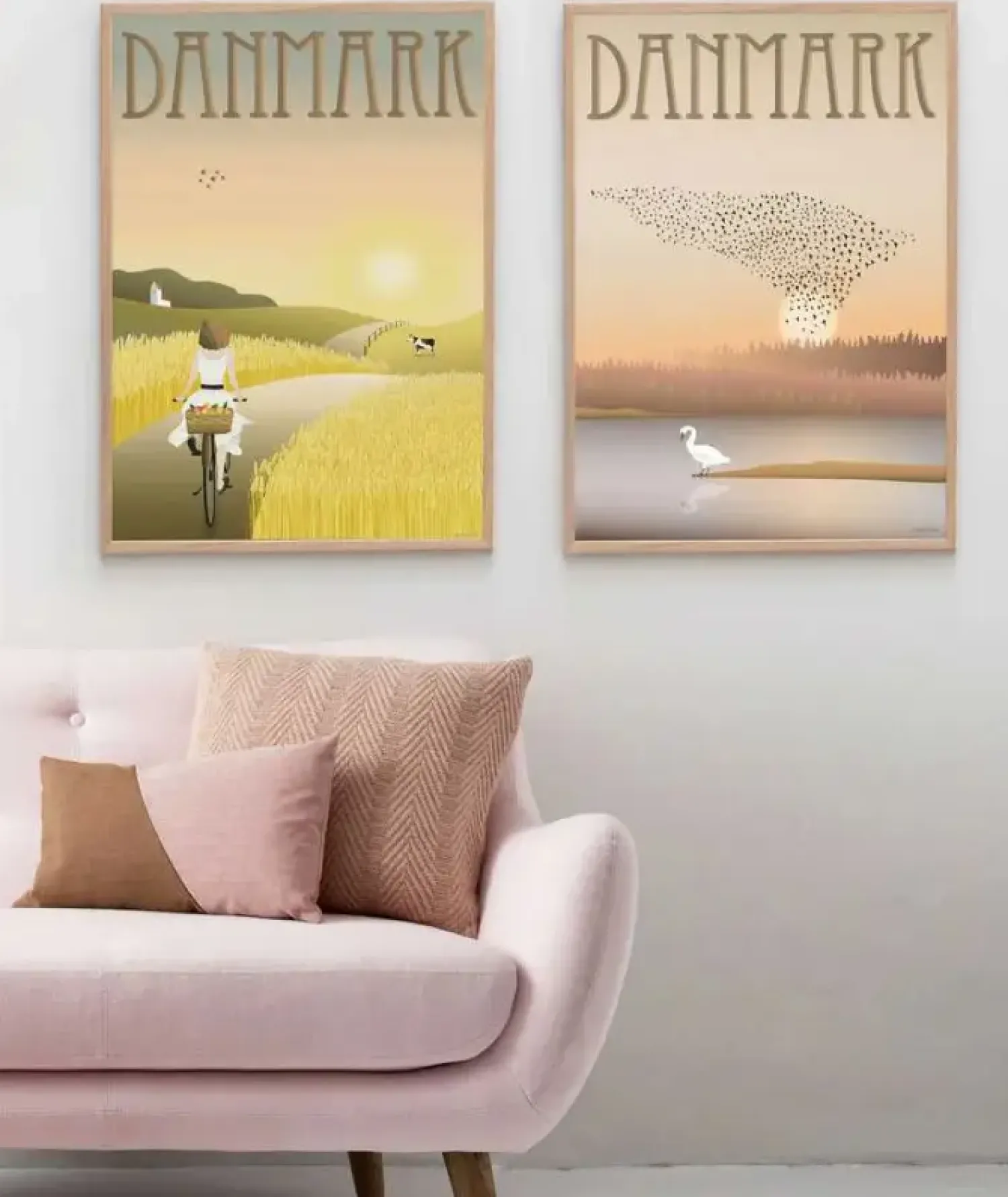 Clearance VISSEVASSE - Ramme til plakat - Eg - 30x40 cm