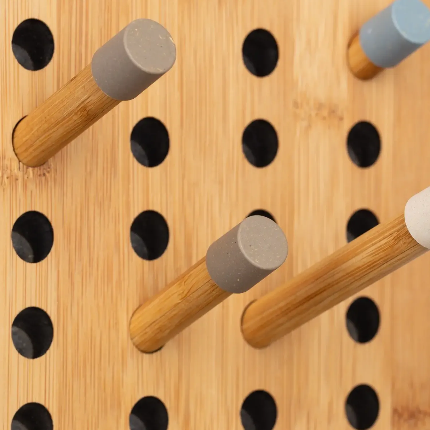 Clearance We Do Wood - Dots - Light Blue Sky - 6 stk. i en pose