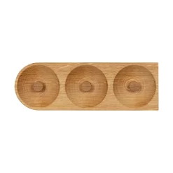 Clearance We Do Wood - Solid Hook, 3 Hooks, Oak