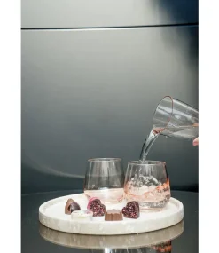 Discount WELLmark - Rund Travertine bakke - Beige - Ø27 cm